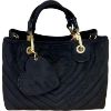 Immagine di BRACCIALINI BETH Special Shopper Media con tracolla Alcantara /matelasse' B19251