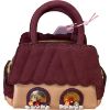 Immagine di BRACCIALINI Borsa a forma di CASA Bauletto in pelle con tracolla regolab B19375