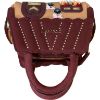 Immagine di BRACCIALINI Borsa a forma di CASA Bauletto in pelle con tracolla regolab B19375