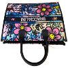 Immagine di BRACCIALINI Borsa Shopper Media da braccio Chiusa cn zip e tracolla FIORI B19290
