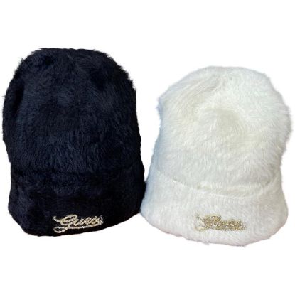 Immagine di GUESS Cappello cuffia donna STRASS 51% VISCOSA AW5633