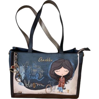 Immagine di ANEKKE Borsa Donna Shopper Media da spalla con tracolla applicabile 43702430