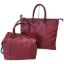 Immagine di GABS BORSA DONNA SHOPPER Sacca ZAINO DA SPALLA trasform in PELLE ROSSO G3 L PLUS