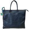 Immagine di GABS BORSA DONNA SHOPPER Sacca ZAINO DA SPALLA trasform in PELLE NERO G3 L PLUS