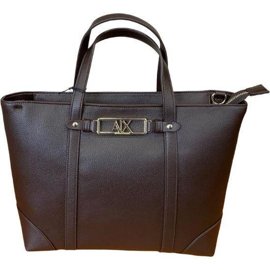 Immagine di ARMANI AX borsa donna shopper MEDIA da Braccio con tracolla applicabil Marr 2609