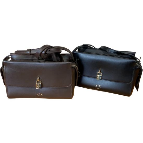 Immagine di ARMANI EXCHANGE Borsa Mattonella piccola da spalla con tracolla lunga reg XW3056