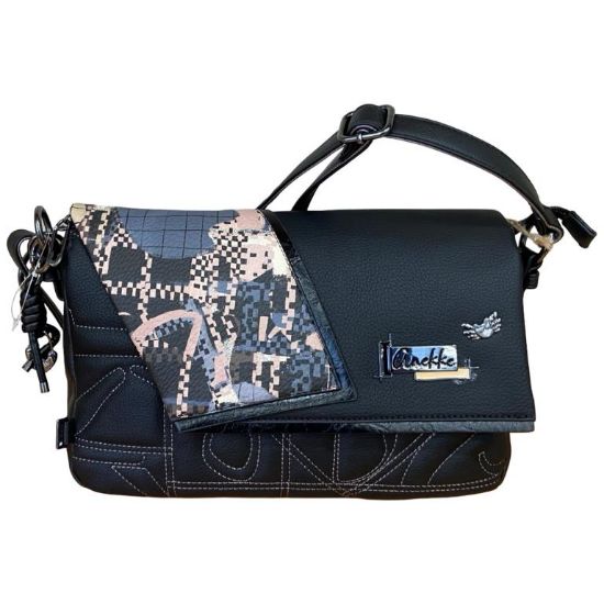 Immagine di ANEKKE Borsa Donna Sacca Media da spalla cn tracolla regolabile e PATTA 43753580
