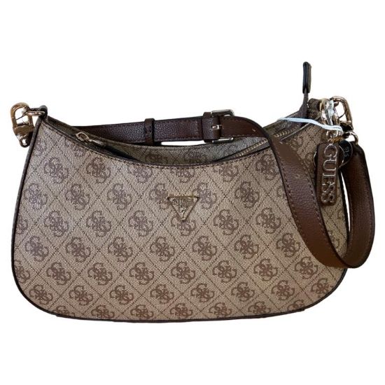 Immagine di GUESS Borsa Donna Sacca Media da spalla chiusa con cerniera Marrone BG72180