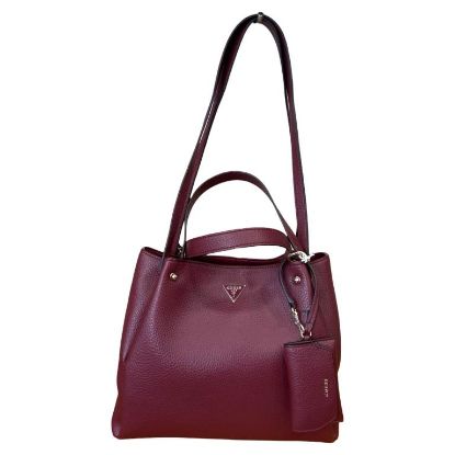 Immagine di GUESS Borsa Donna Shopper da spalla Manici corti e lunghi DIVISORI Bordò BG06230