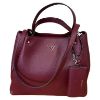 Immagine di GUESS Borsa Donna Shopper da spalla Manici corti e lunghi DIVISORI Bordò BG06230