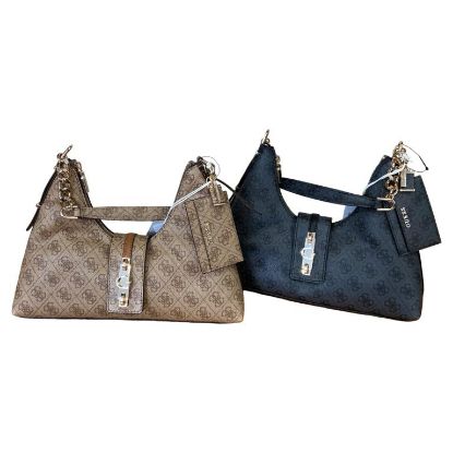 Immagine di GUESS Borsa Donna Sacca Media da spalla chiusa con mini patta e cerniera SG78010