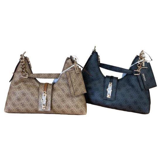 Immagine di GUESS Borsa Donna Sacca Media da spalla chiusa con mini patta e cerniera SG78010