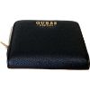 Immagine di GUESS PORTAFOGLI DONNA Medio Piccolo CHIUSO con ZIP 4 CARD Nero BG35137