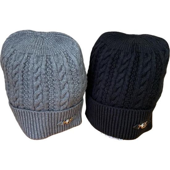 Immagine di GUESS Cappello HAT cuffia donna 55% acrilico 30% poliestere AW5646