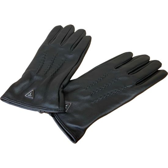 Immagine di GUESS Guanti gloves UNISEX uomo / donna misto pelle  53% lana AM9684