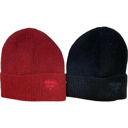 Immagine di PASH BAG Cappello beanie cuffia HAT Unisex uomo donna 30% LANA Tinta unita HAT